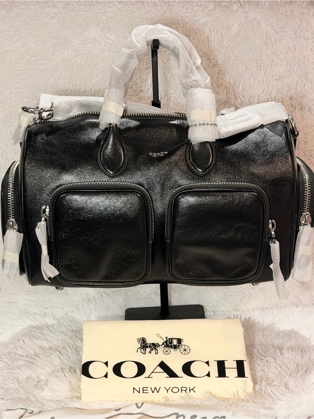 Coach Compass Bag 35
With Pockets NWT